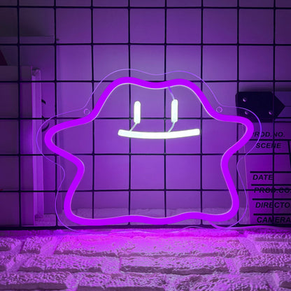 Pokemon Ditto LED Neon Light Sign