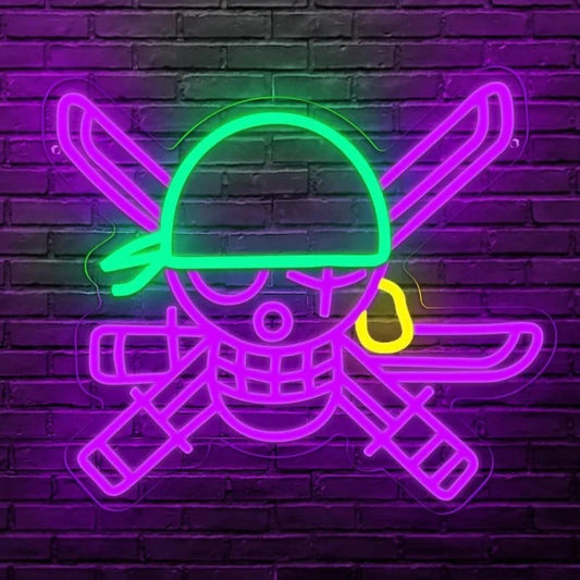 One Piece Luffy Acrylic LED Neon Light Sign 31x35.5cm
