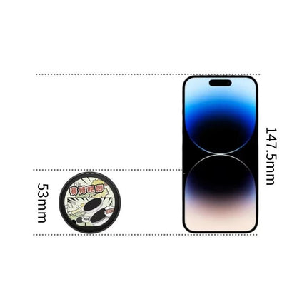 Anime E - Badge — 1.7" Touch Screen LED Display Pin - Anime Merchandise