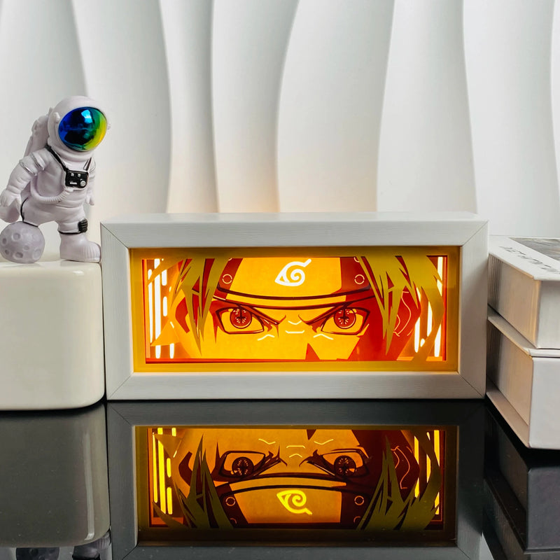 Anime LED Light Box | 3D Night Light – Design L-03 Naruto Gift UK