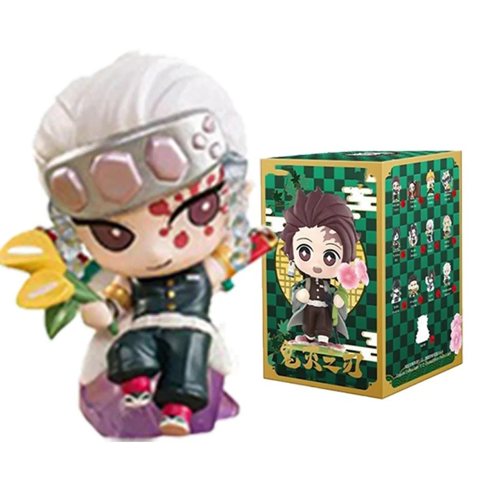 Demon Slayer Blind Box Figure | 10cm PVC Anime Character – Kimetsu no Yaiba Gift - Anime Merchandise