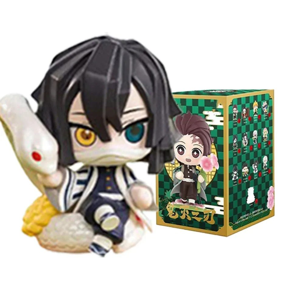 Demon Slayer Blind Box Figure | 10cm PVC Anime Character – Kimetsu no Yaiba Gift - Anime Merchandise