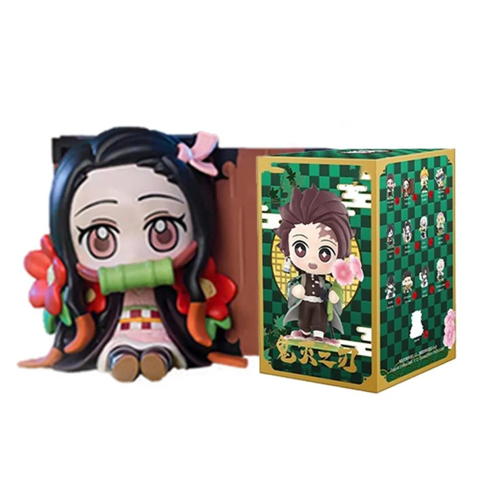 Demon Slayer Blind Box Figure | 10cm PVC Anime Character – Kimetsu no Yaiba Gift - Anime Merchandise