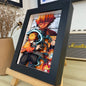 Demon Slayer Nine Pillars 3D Shadow Box — Design M - Anime Merchandise