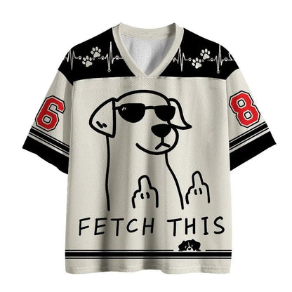 Fetch This Dog Sports Jersey - Anime Merchandise