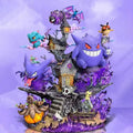 Gengar Evolution Family Pokemon PVC Statue | 32cm Collection