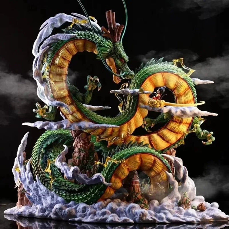 Goku and Shenron Dragon Ball PVC Figurine | 22cm Statue