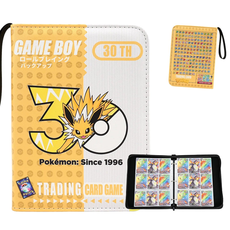 Jolteon Pokemon Card Binder — 400 Card Album Gift UK