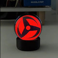 Sasuke Sharingan Naruto LED Night Light — Music Sync Crystal Lamp Gift UK