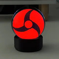 Sasuke Sharingan Naruto LED Night Light — Music Sync Crystal Lamp Gift UK