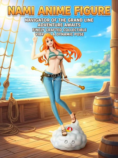 Nami One Piece Figure — Navigator of the Grand Line Statue