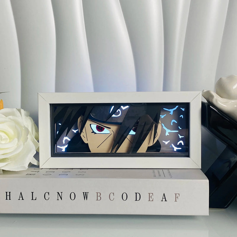 Naruto LED Light Box | 3D Anime Night Light – Design L-87 Naruto Gift UK