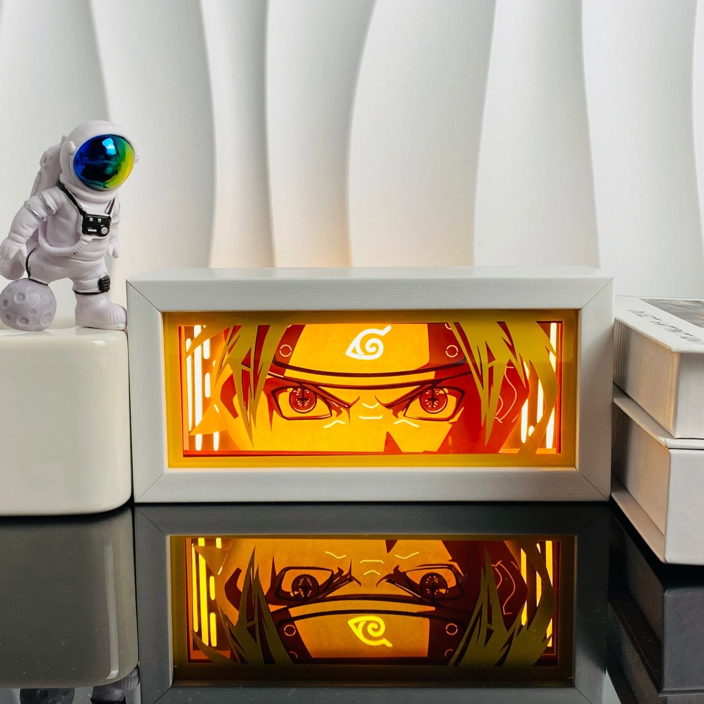 Naruto Uzumaki LED Light Box | 3D Anime Night Light – Naruto Gift UK - Anime Merchandise