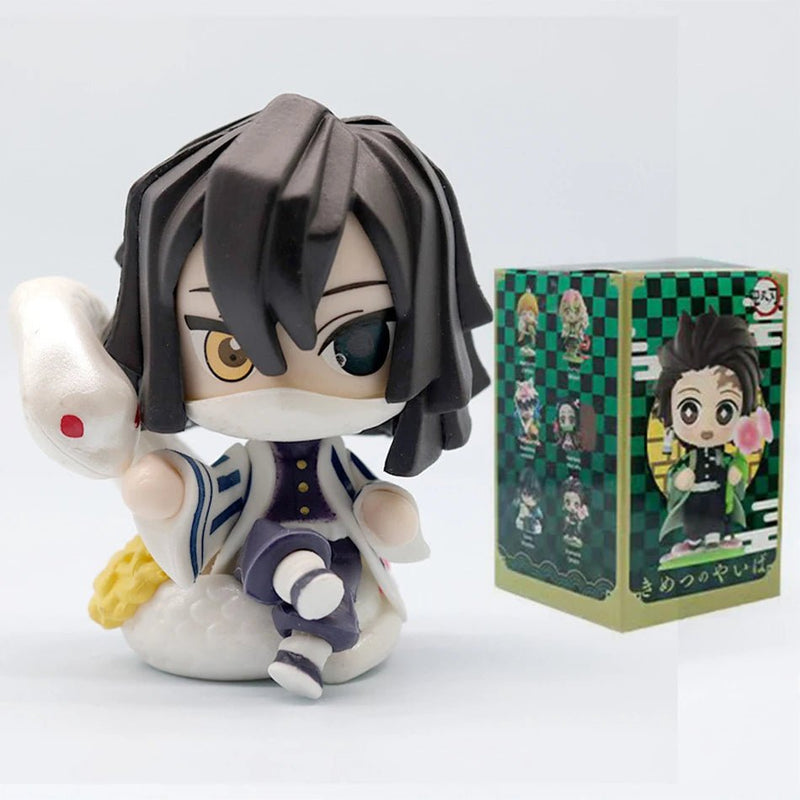 Obanai Iguro Demon Slayer Figure — 8cm Blind Box PVC Statue