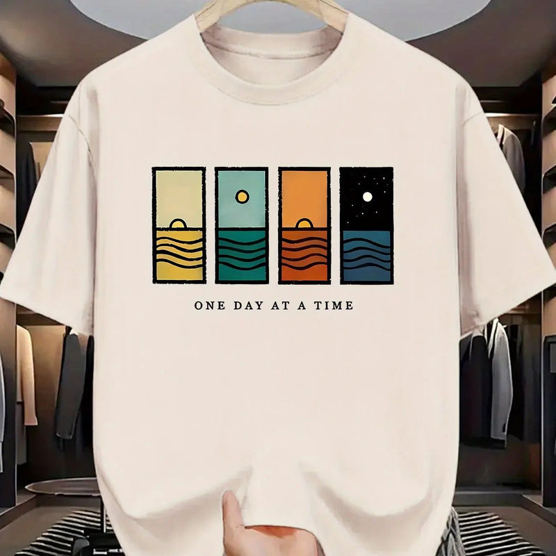 One Day At A Time Graphic T-Shirt
