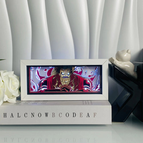 One Piece LED Light Box | 3D Anime Night Light – Design L-73 One Piece Gift UK
