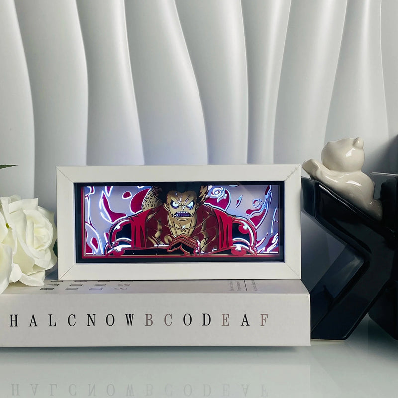 One Piece LED Light Box | 3D Anime Night Light – Design L-73 One Piece Gift UK