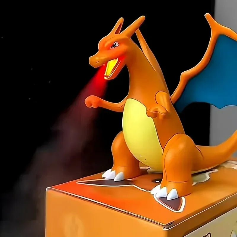 Pokemon Charmander Humidifier Action Figure — LED Flame & Mist Spray - Anime Merchandise