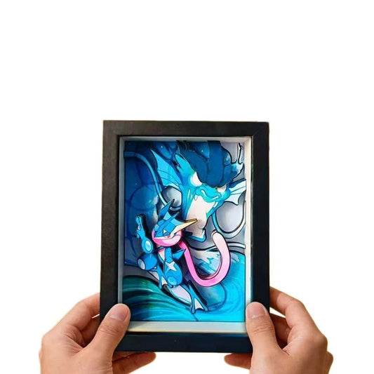 Pokemon Pixel Art 3D Shadow Box — Design 9 (10x15cm) - Anime Merchandise