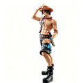 Portgas D. Ace One Piece Figure — 19cm PVC Anime Collectible Gift UK