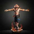 Portgas D. Ace One Piece Figure — 28cm Fire Fist PVC Statue