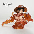 Portgas D. Ace One Piece LED Figure — 13.5cm Fire Fist Light-Up Statue