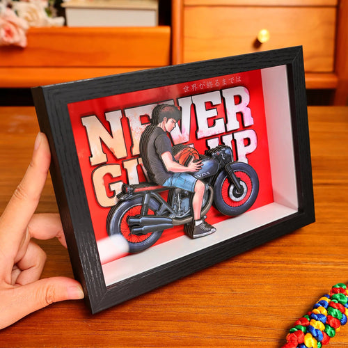 Slam Dunk 3D Shadow Box — Never Give Up