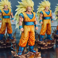 Son Goku Super Saiyan 3 Dragon Ball Z PVC Figure | 35cm LED Base