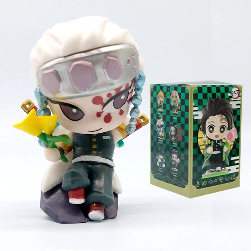 Tengen Uzui Demon Slayer Figure — 8cm Blind Box PVC Statue