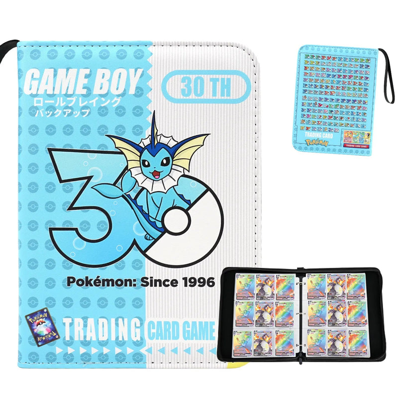 Vaporeon Pokemon Card Binder — 400 Card Album Gift UK